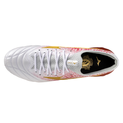 Mizuno Morelia Neo IV BATE Made In Japan White / Red / Golden