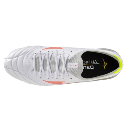 Mizuno Morelia Neo IV BATE Made In Japan White /Yellow /Orange