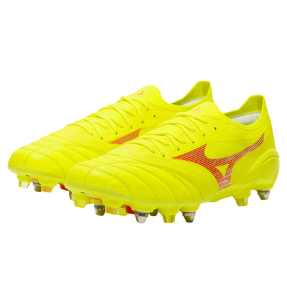 Mizuno Morelia Neo IV BATE Made In Japan Yellow /Orange