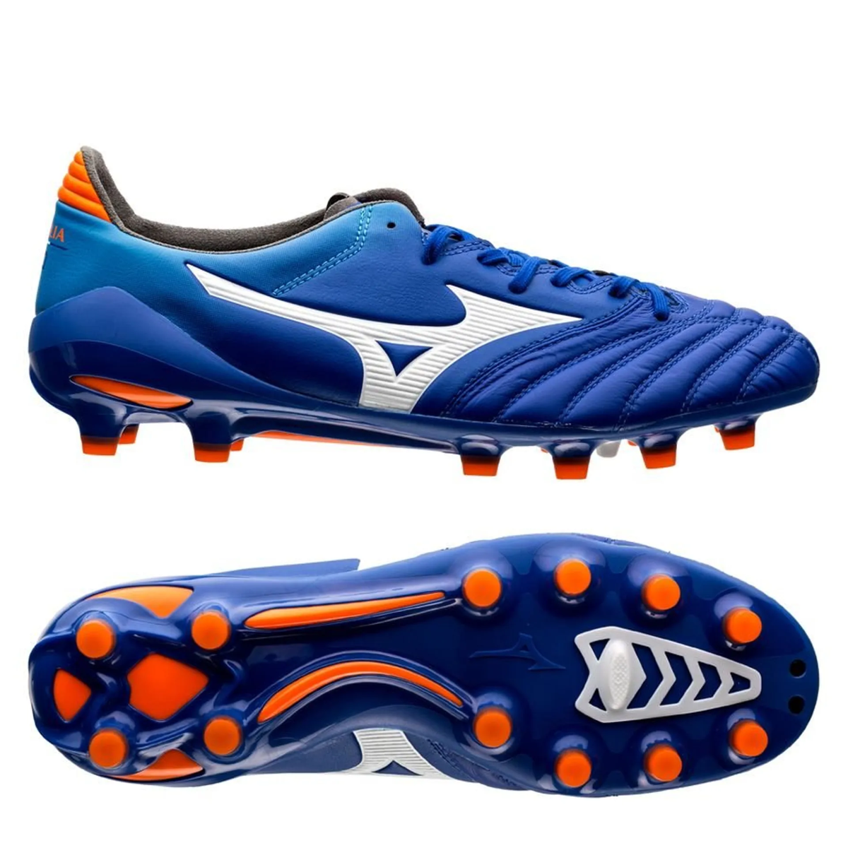Mizuno Morelia Neo II Made in Japan Blue/Orange/White