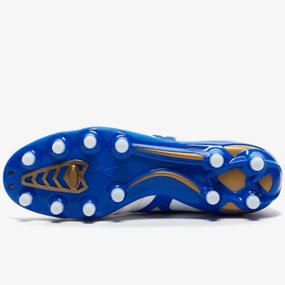 Mizuno Morelia Neo II Made in Japan White/Blue/Golden