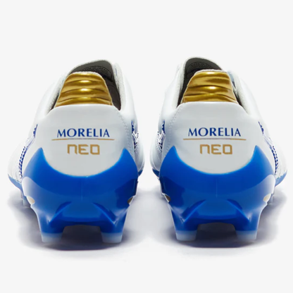 Mizuno Morelia Neo II Made in Japan White/Blue/Golden