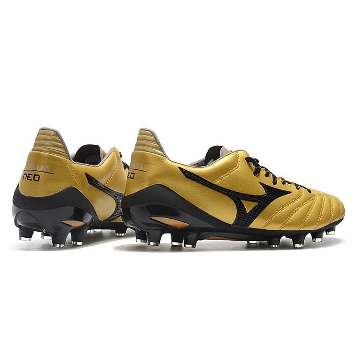 Mizuno Morelia Neo II Made in Japan Golden/Black