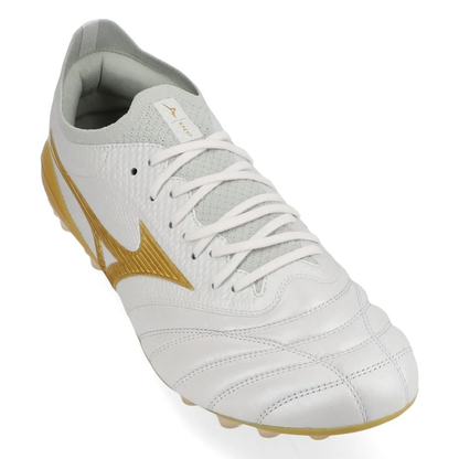 Mizuno Morelia Neo IV Beta Elite FG Made in Japan White/Golden