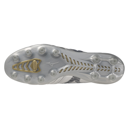 Mizuno Morelia Neo IV Beta Elite FG Made in Japan Silver/Golden