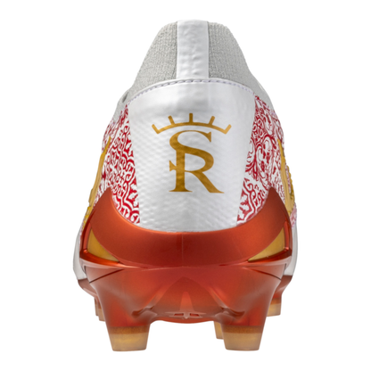Mizuno Morelia Neo IV Beta Elite FG Made in Japan White/Red/Golden