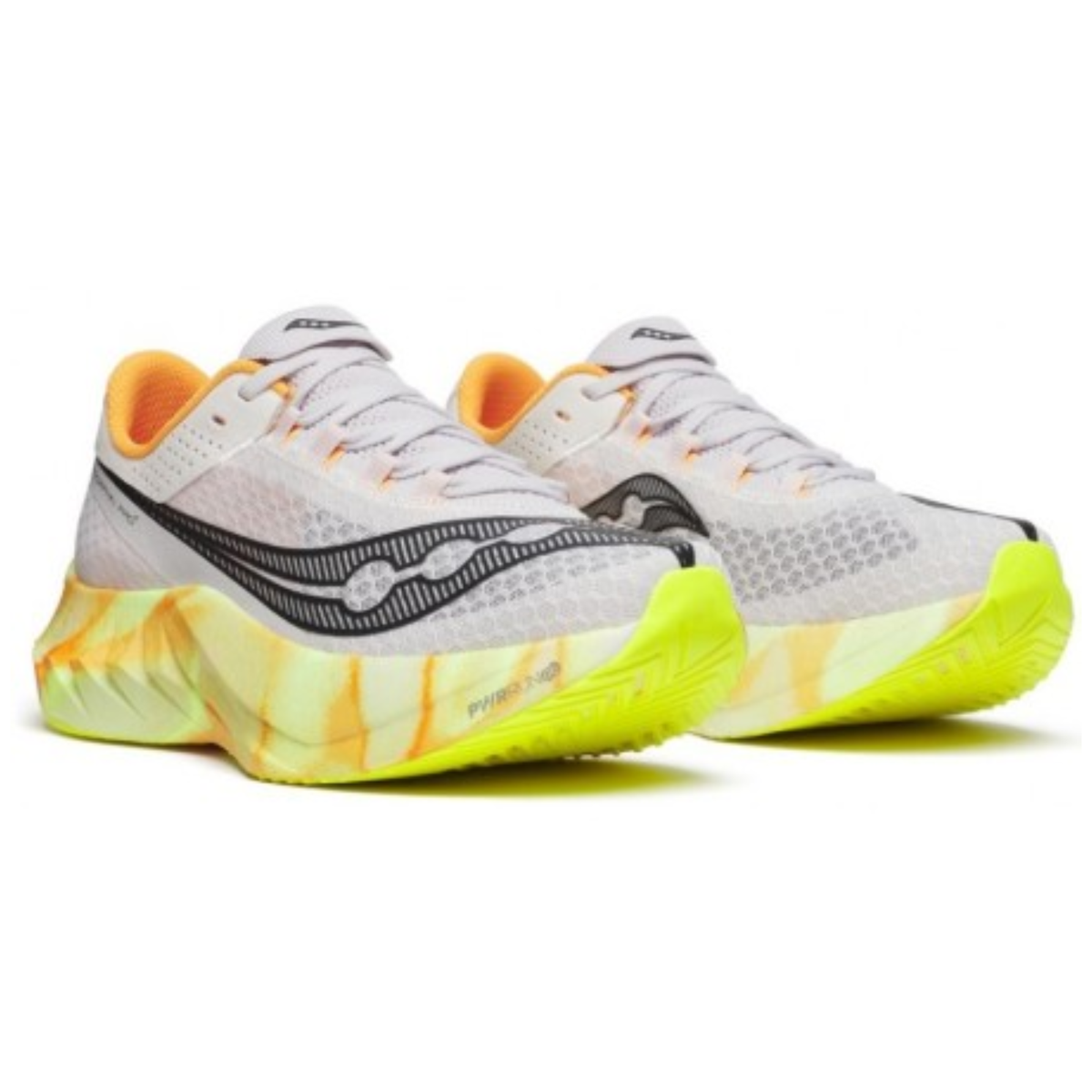Saucony Endorphin Pro 5 "Metamorphic" White/Black/Orange/Yellow