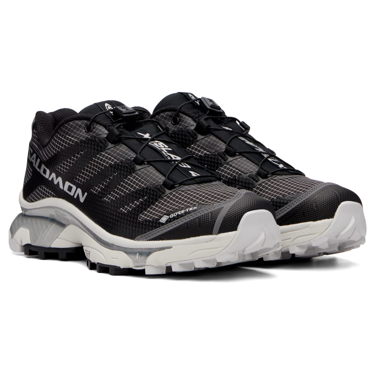 Salomon XT-4 GTX Outdoor Leisure Running Shoes Black/White