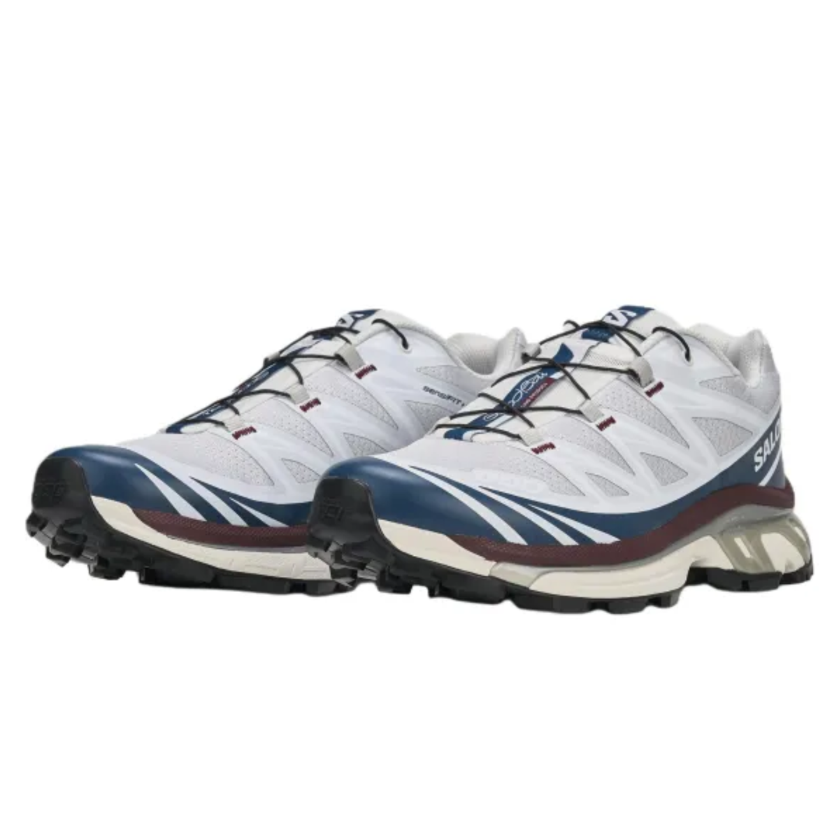 Salomon XT-6 GOODBAI Outdoor Casual Shoes White/Blue/Red