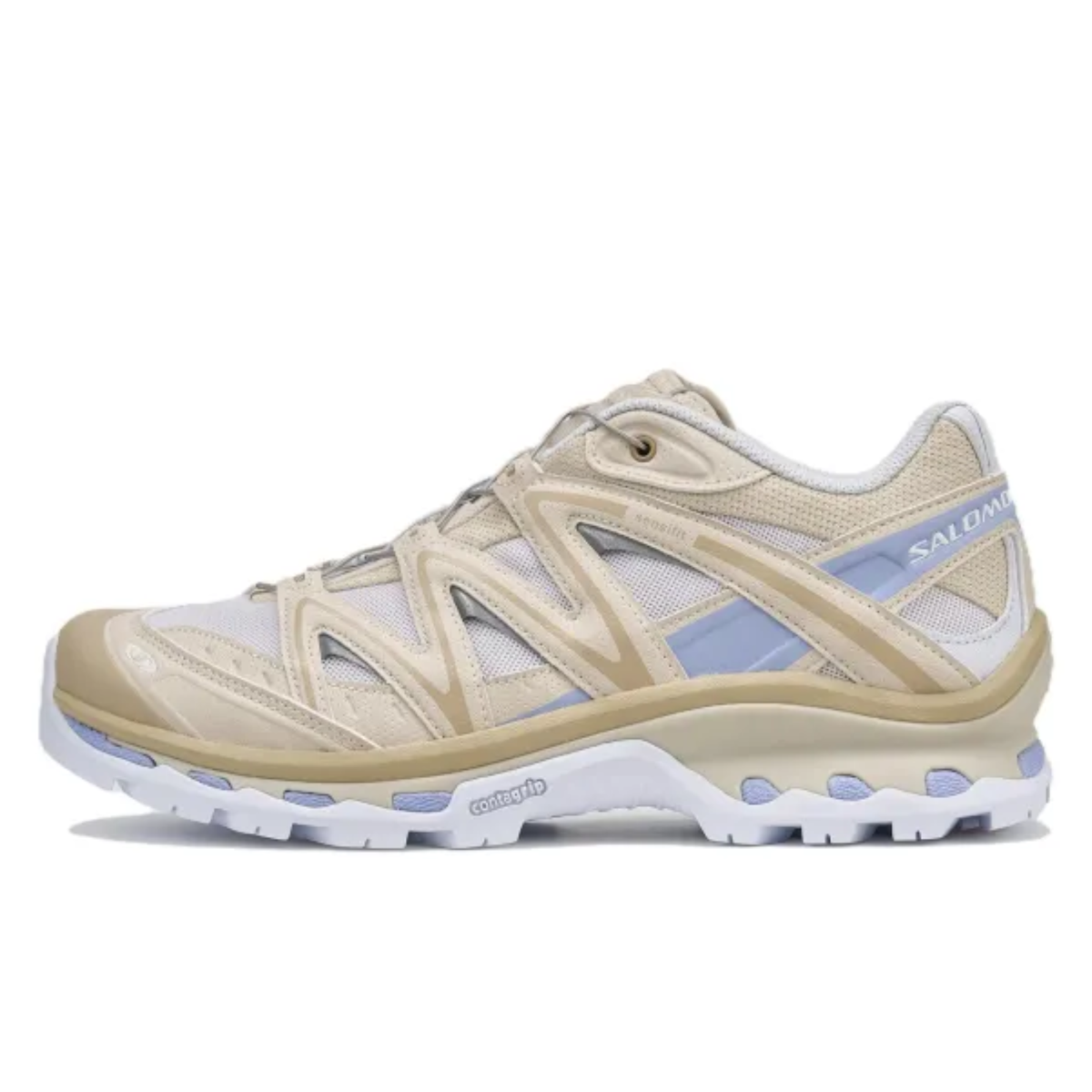 Salomon Outdoor Trail Running Shoes Wheat/Light Gray