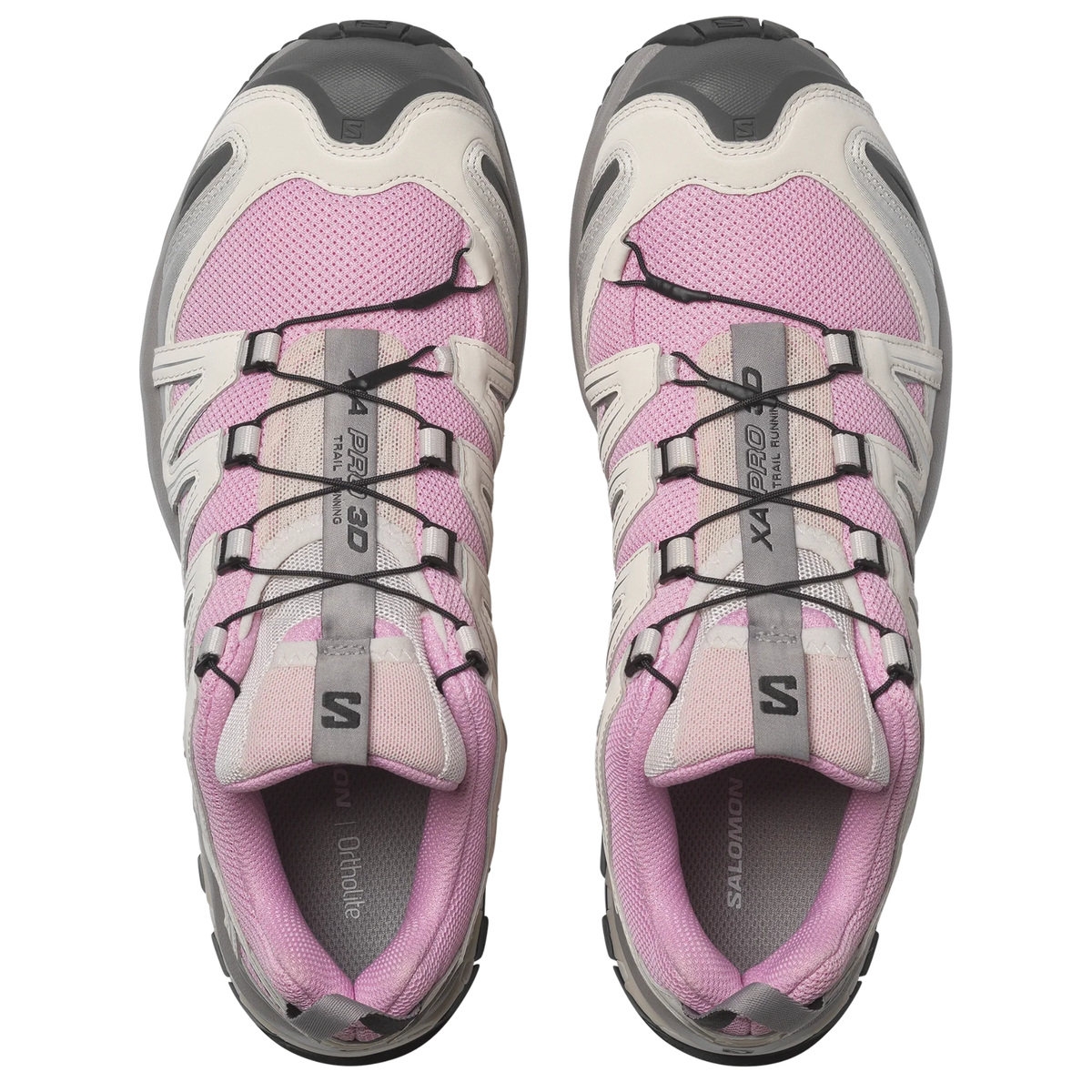 Salomon XA PRO 3D Outdoor Trail Running Shoes Pink/Grey/White