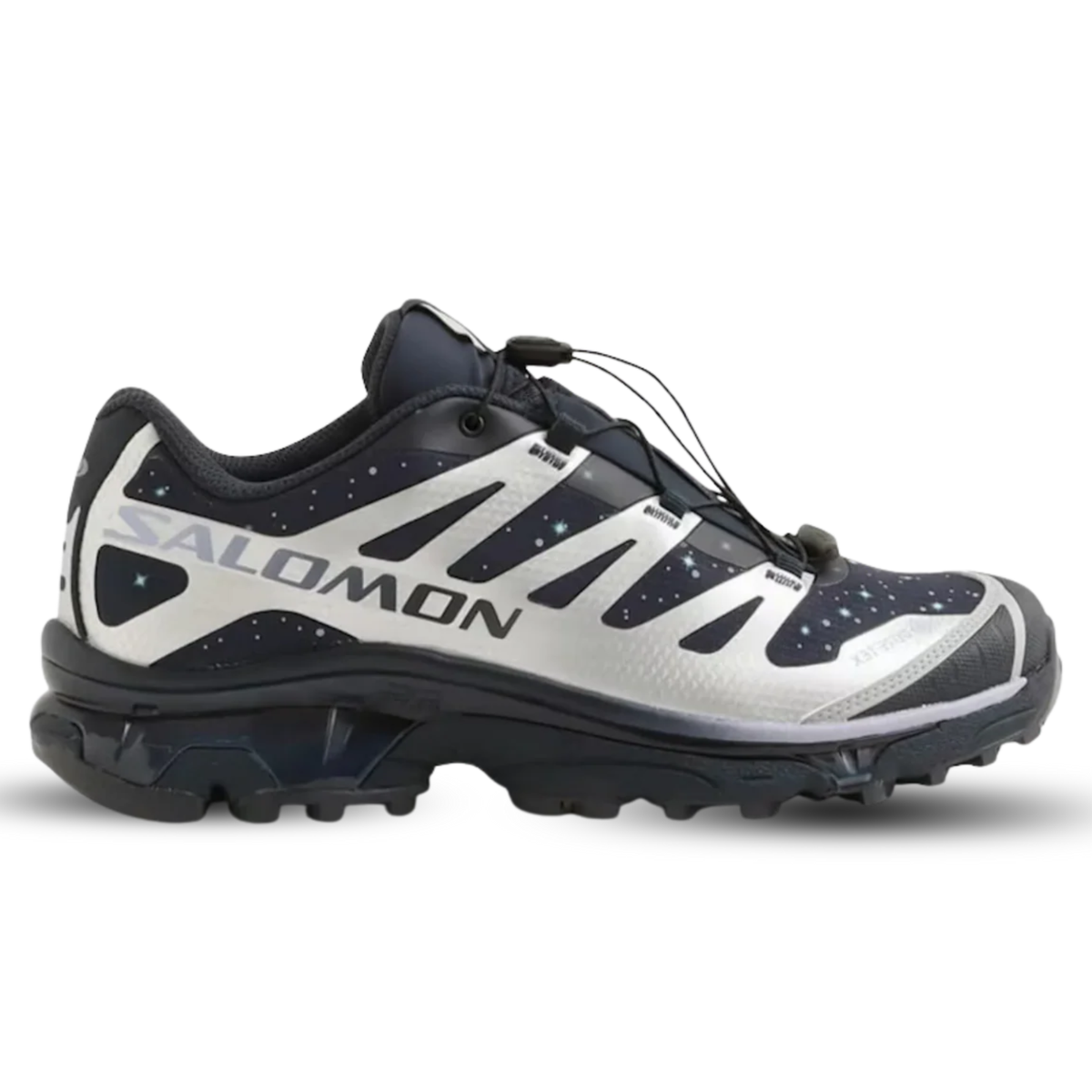 Salomon XT-4 OG Outdoor Casual Running Shoes Silver/Navy Blue