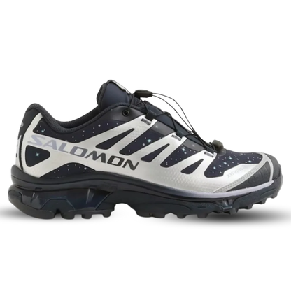 Salomon XT-4 OG Outdoor Casual Running Shoes Silver/Navy Blue