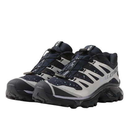 Salomon XT-4 OG Outdoor Casual Running Shoes Silver/Navy Blue