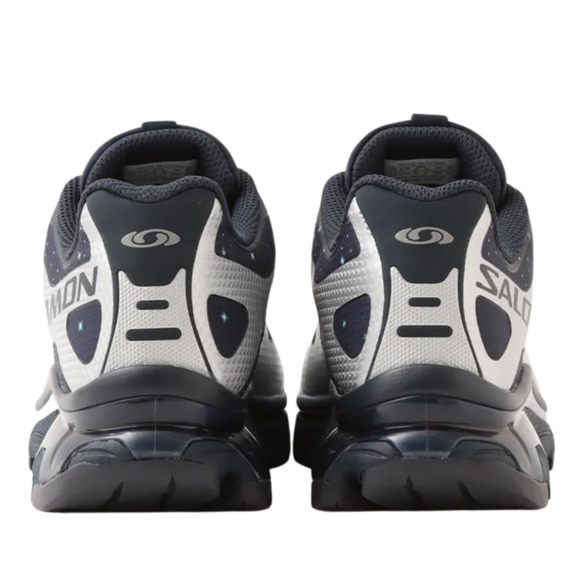Salomon XT-4 OG Outdoor Casual Running Shoes Silver/Navy Blue