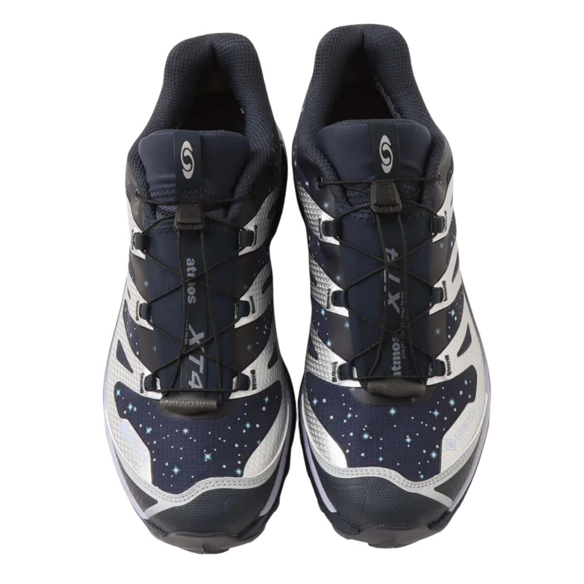 Salomon XT-4 OG Outdoor Casual Running Shoes Silver/Navy Blue