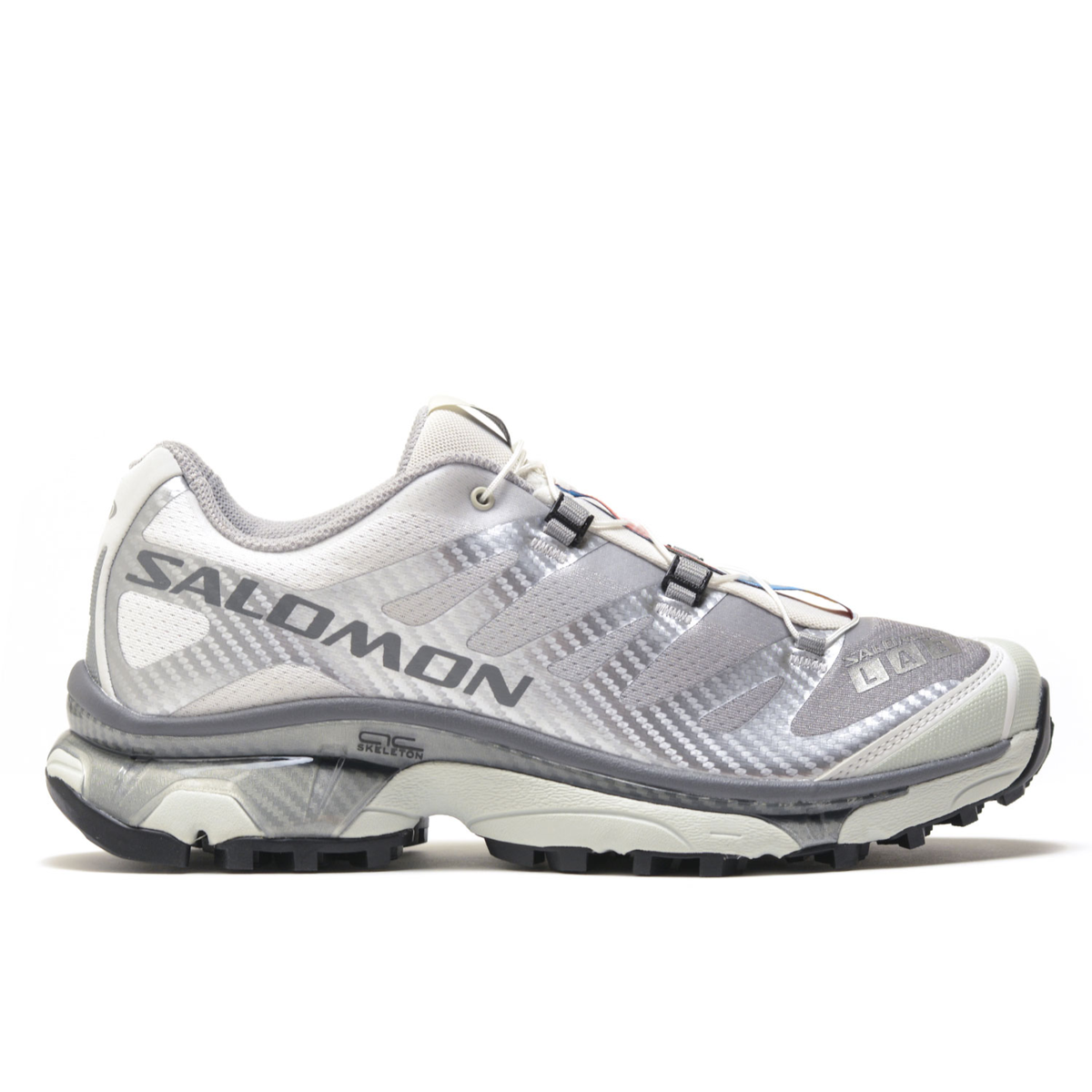 Salomon XT-4 OG Outdoor Casual Running Shoes Silver/Dark Gray