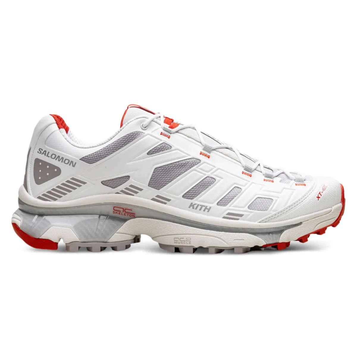 Salomon XT-4K KITH Trail Running Shoes White/Grey/Red