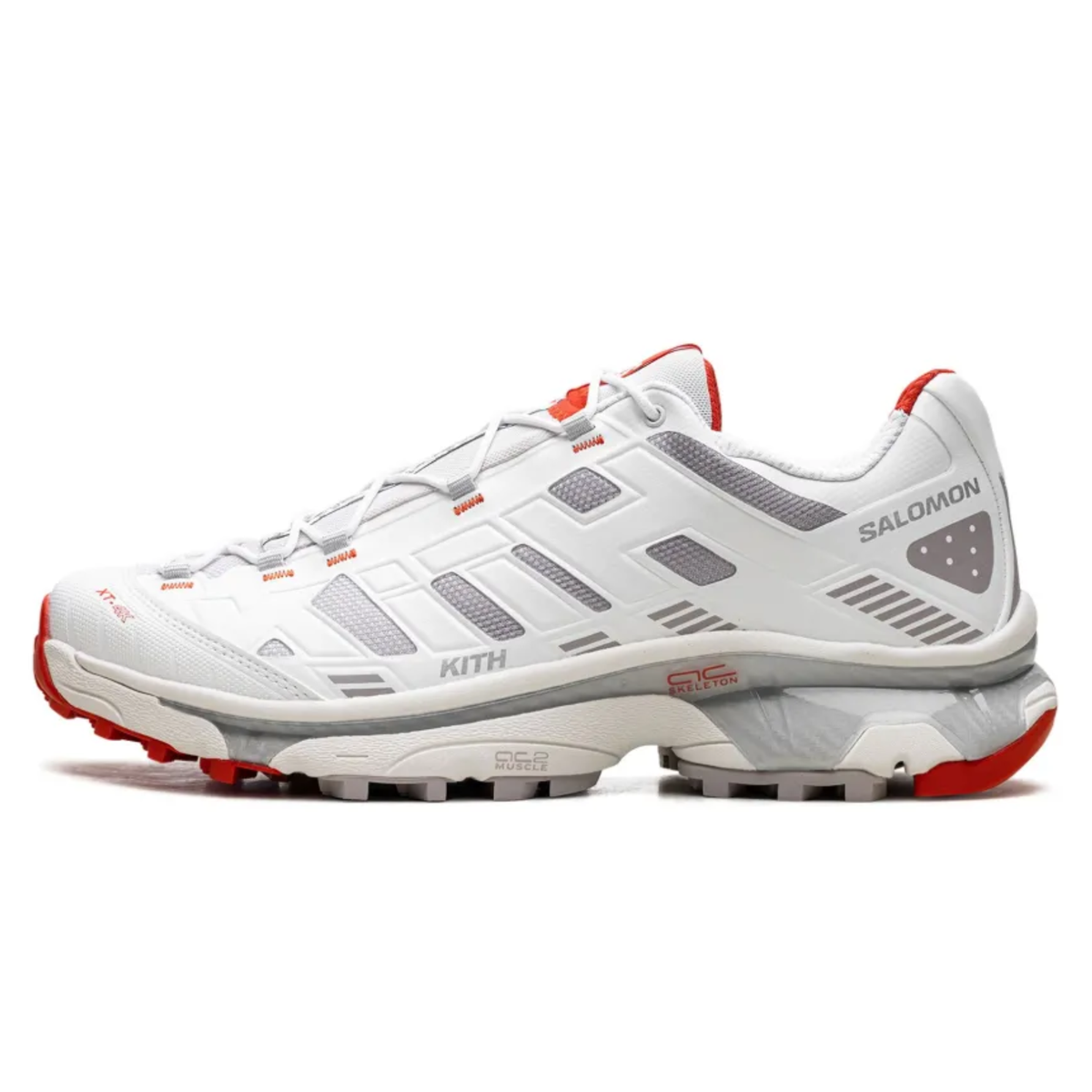 Salomon XT-4K KITH Trail Running Shoes White/Grey/Red