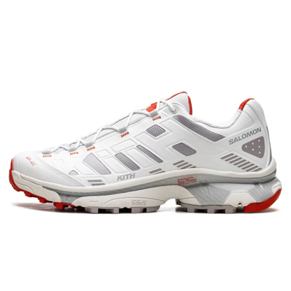Salomon XT-4K KITH Trail Running Shoes White/Grey/Red