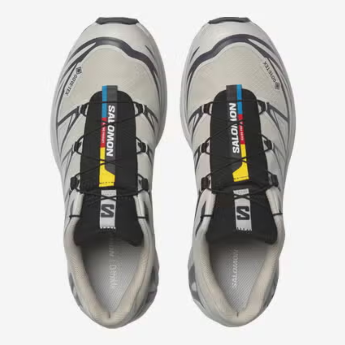 Salomon XT-6 Outdoor Casual Running Shoes Light Gray/Grey