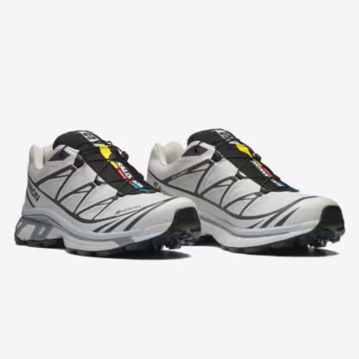 Salomon XT-6 Outdoor Casual Running Shoes Light Gray/Grey