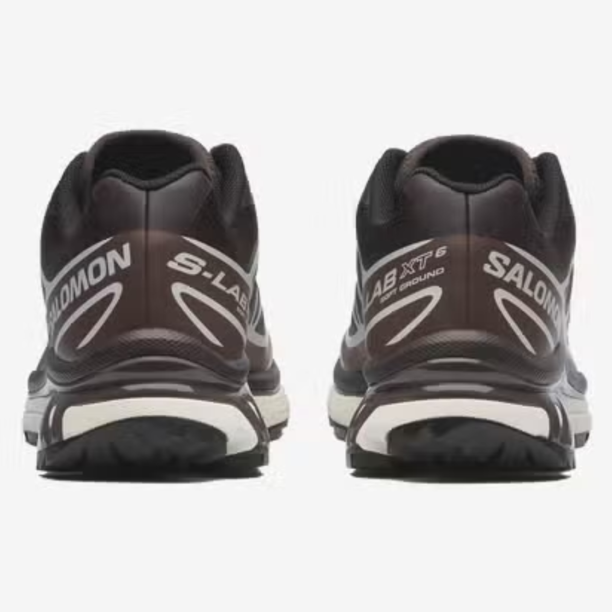 Salomon XT-6 Outdoor Leisure Running Shoes Brown/White/Brown