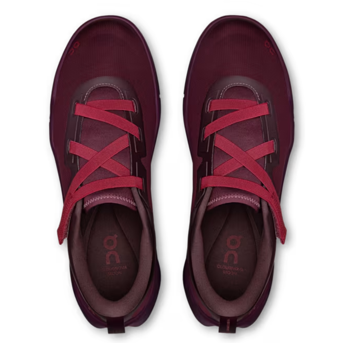 On Running Cloudnova Moon Wine Red/Wine Red