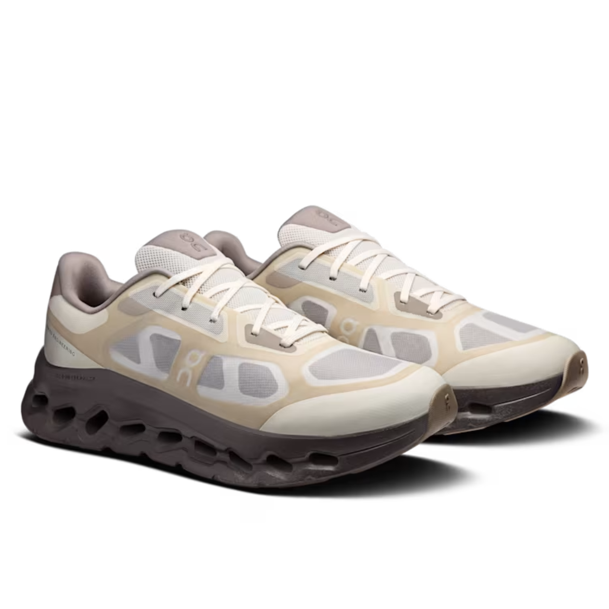 On Running Cloudtilt Remix Leisure Running Shoes White/Grey/Yellow/Black