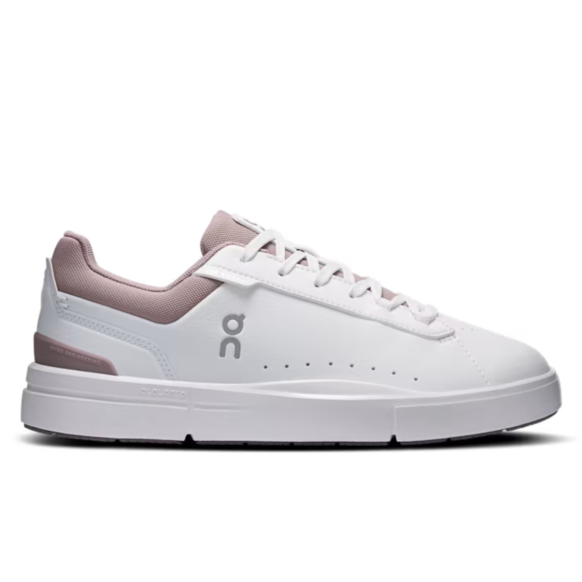 On The Roger Advantage White/Rosehip