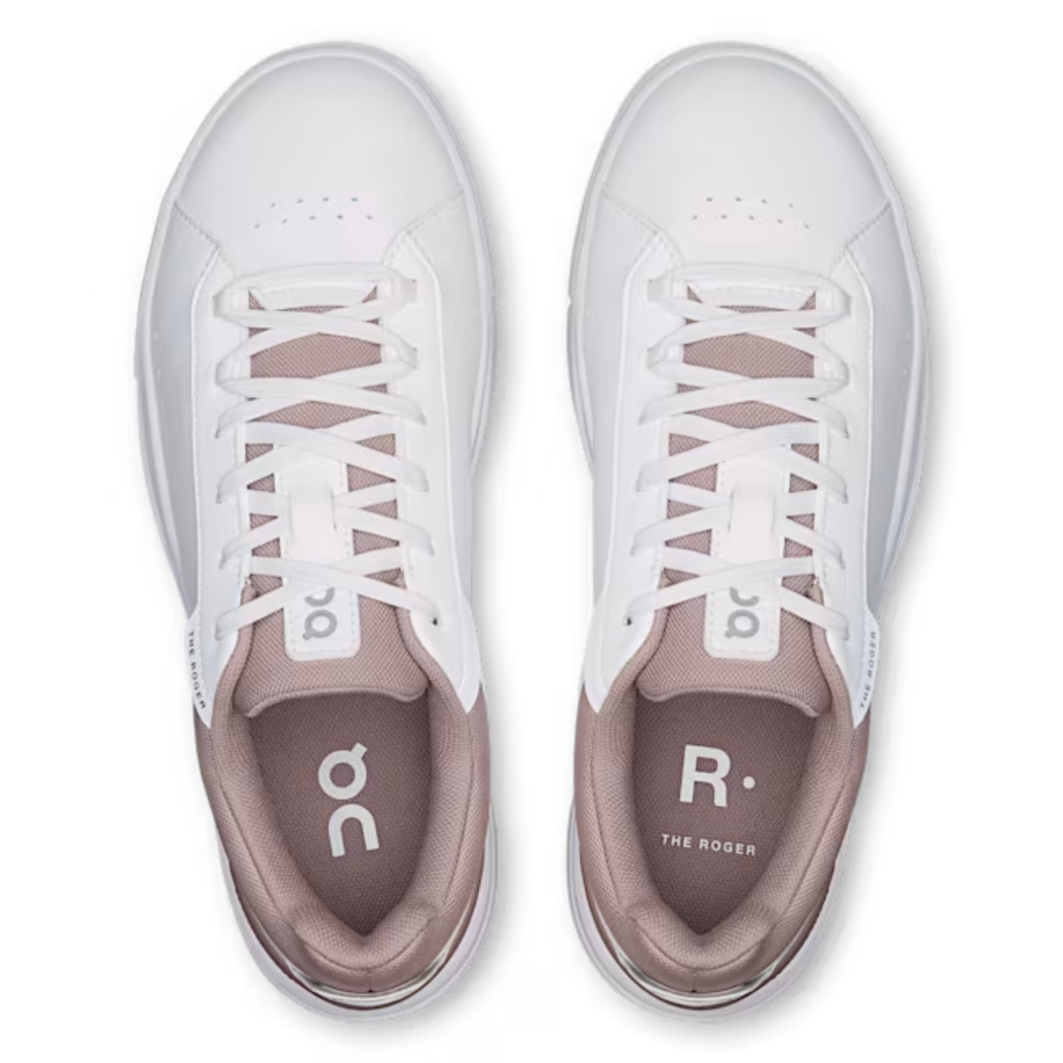 On The Roger Advantage White/Rosehip
