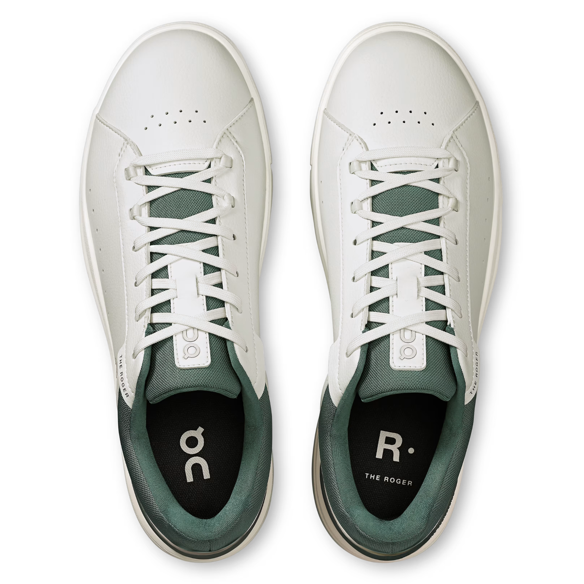 On The Roger Advantage White/Olive