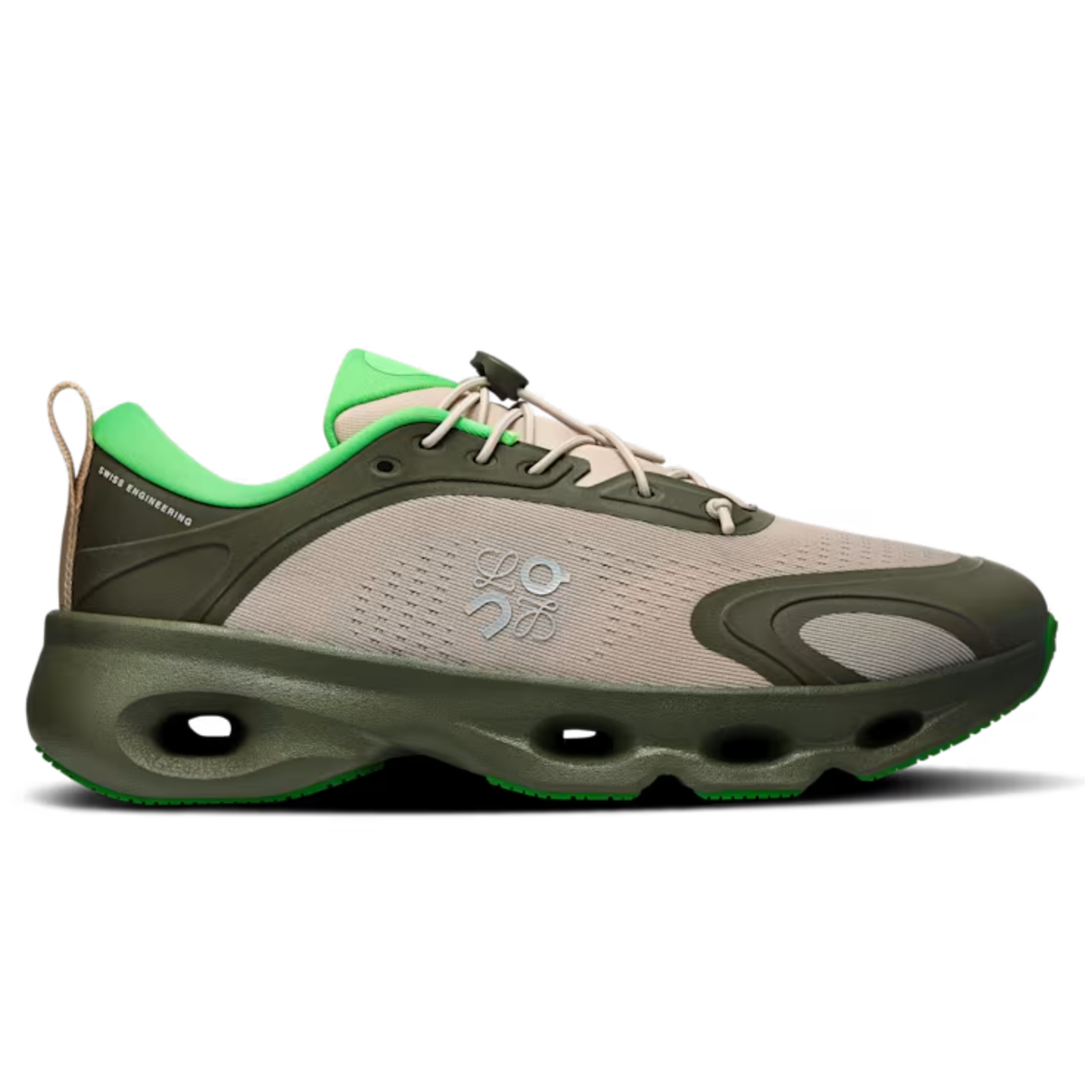 On Running Cloudsolo Running Shoes Brown/Green