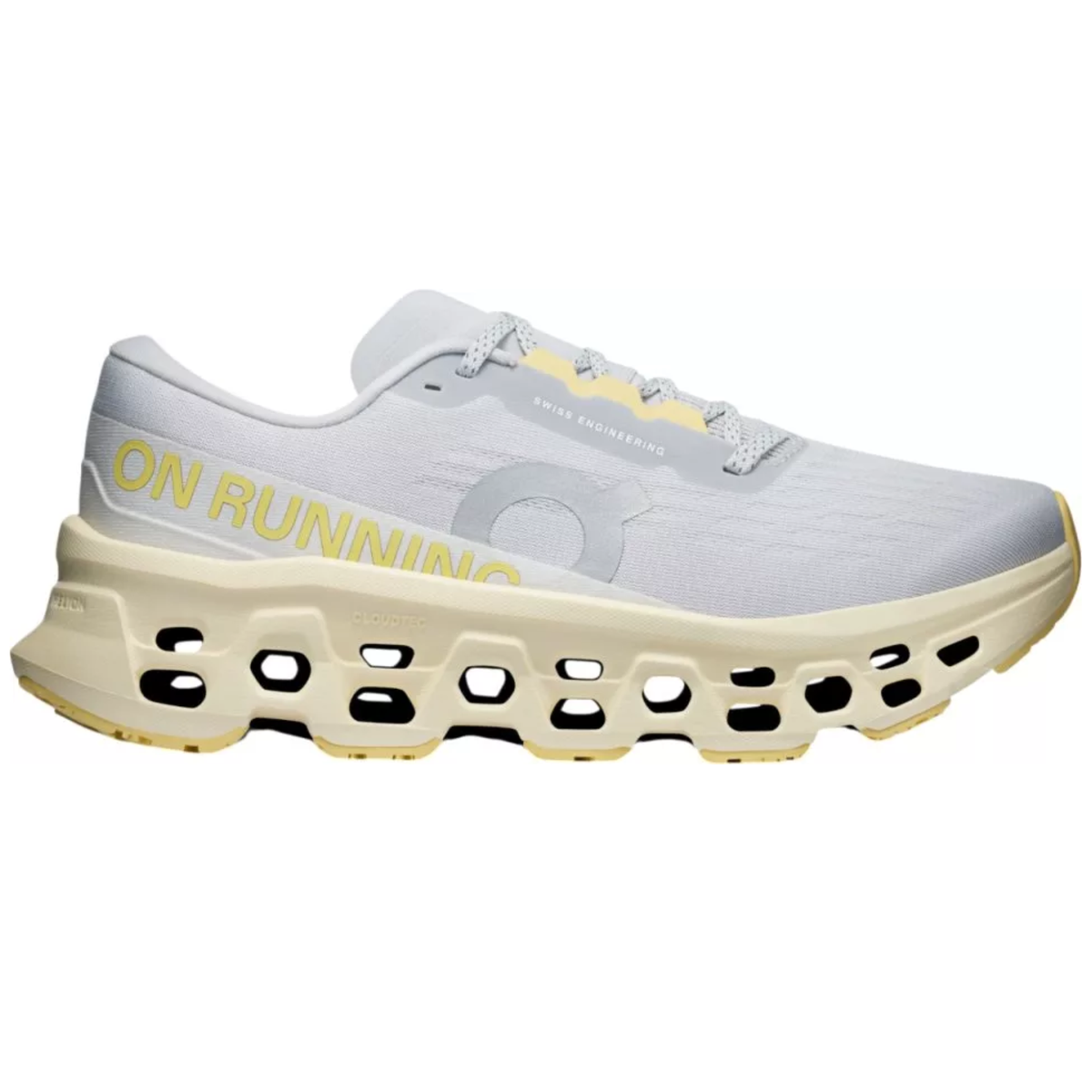 On Running Cloudsurfer Trail Grey/Yellow/Grey