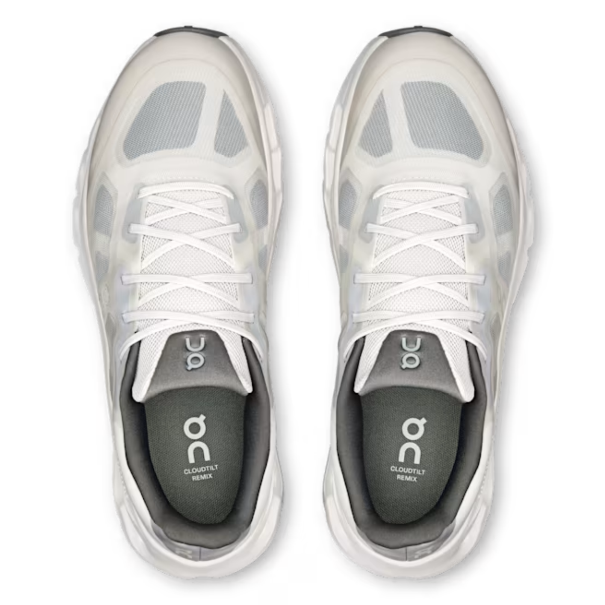 On Running Cloudtilt Remix Sporty Casual Shoes White/Grey/White