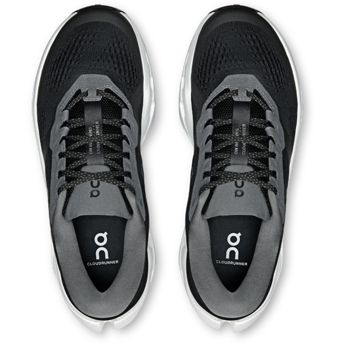 Cloudultra 3 Lightweight Sports and Casual Shoes for Men and Women Black/White