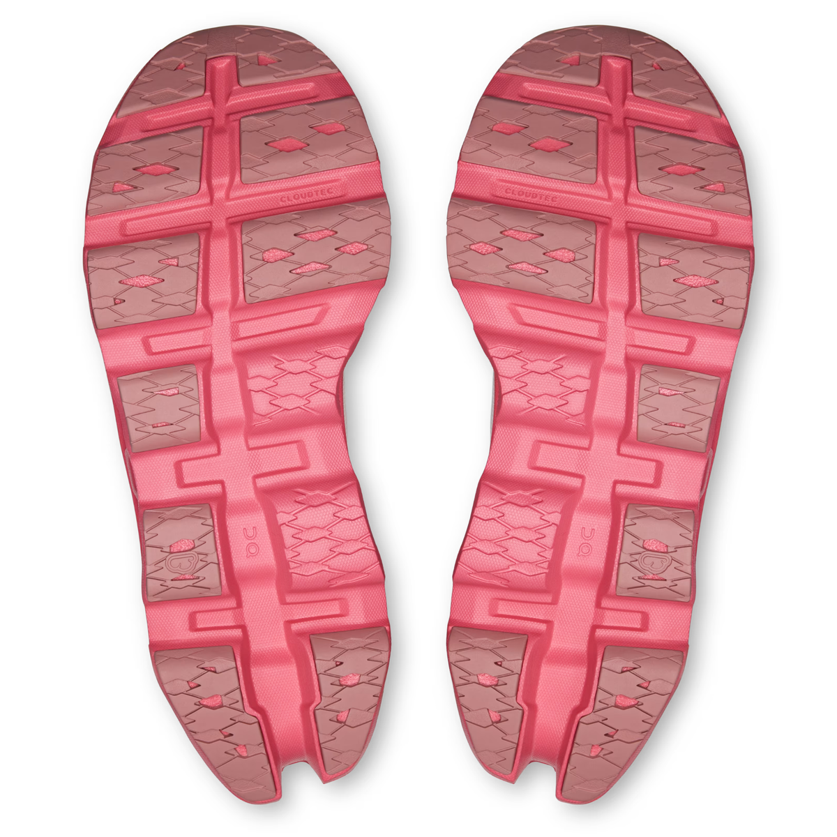 Cloudmonster 3 Trendy Sports Shoes for Both Men and Women Dark Pink/White