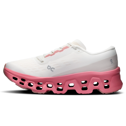 Cloudmonster 3 Trendy Sports Shoes for Both Men and Women Dark Pink/White