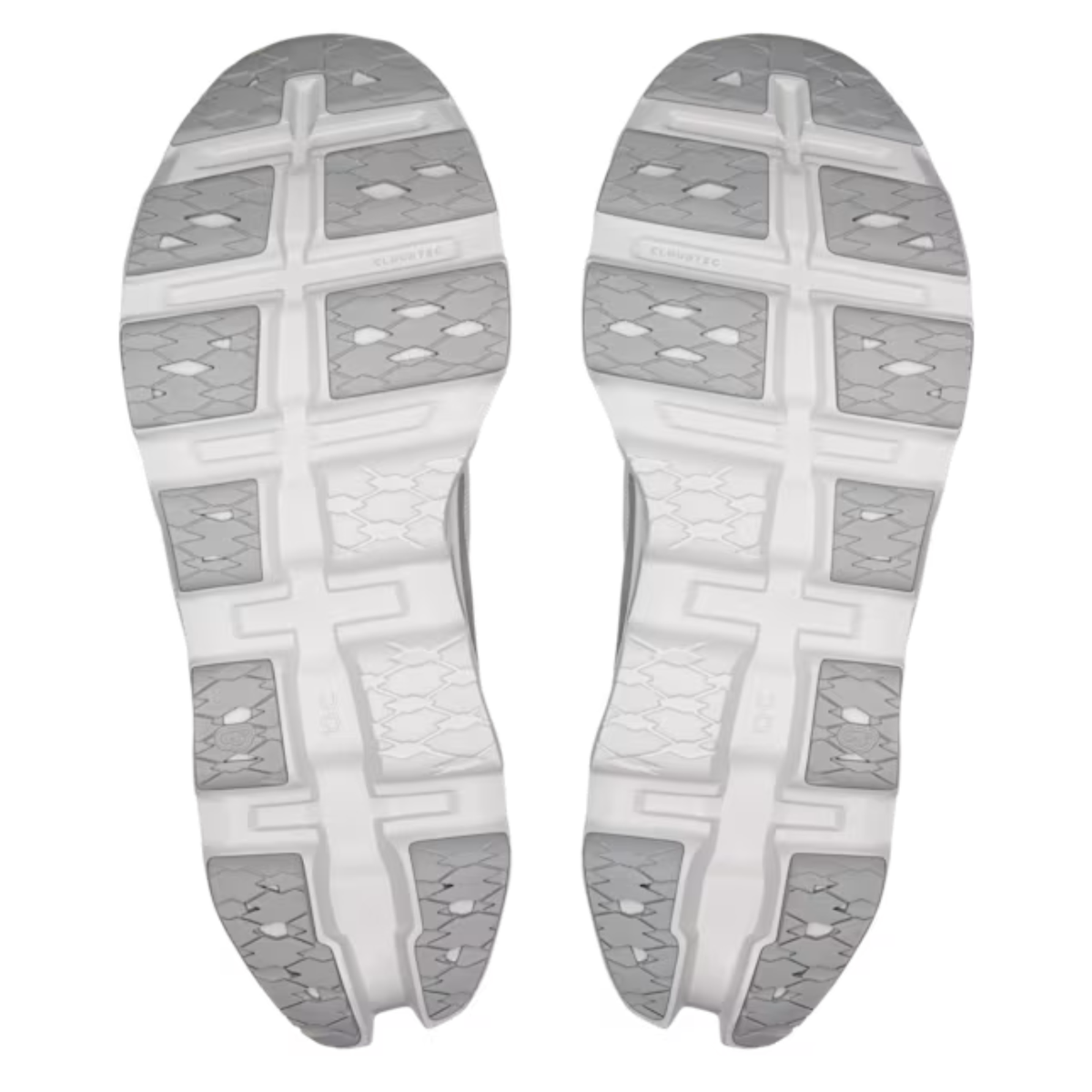 Cloudmonster 3 Trendy Sports Shoes for Both Men and Women Light Gray/White