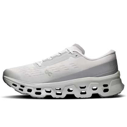Cloudmonster 3 Trendy Sports Shoes for Both Men and Women Light Gray/White