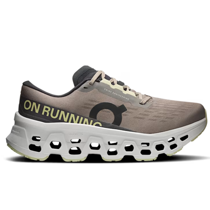 Cloudmonster 3 Trendy Sports Shoes for Both Men and Women Black/Grey/White