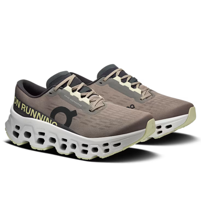 Cloudmonster 3 Trendy Sports Shoes for Both Men and Women Black/Grey/White