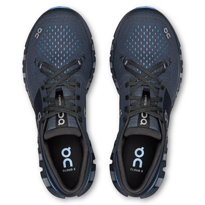 Cloud X4 Comfortable and Versatile Low Top Casual Running Shoes Black/Blue