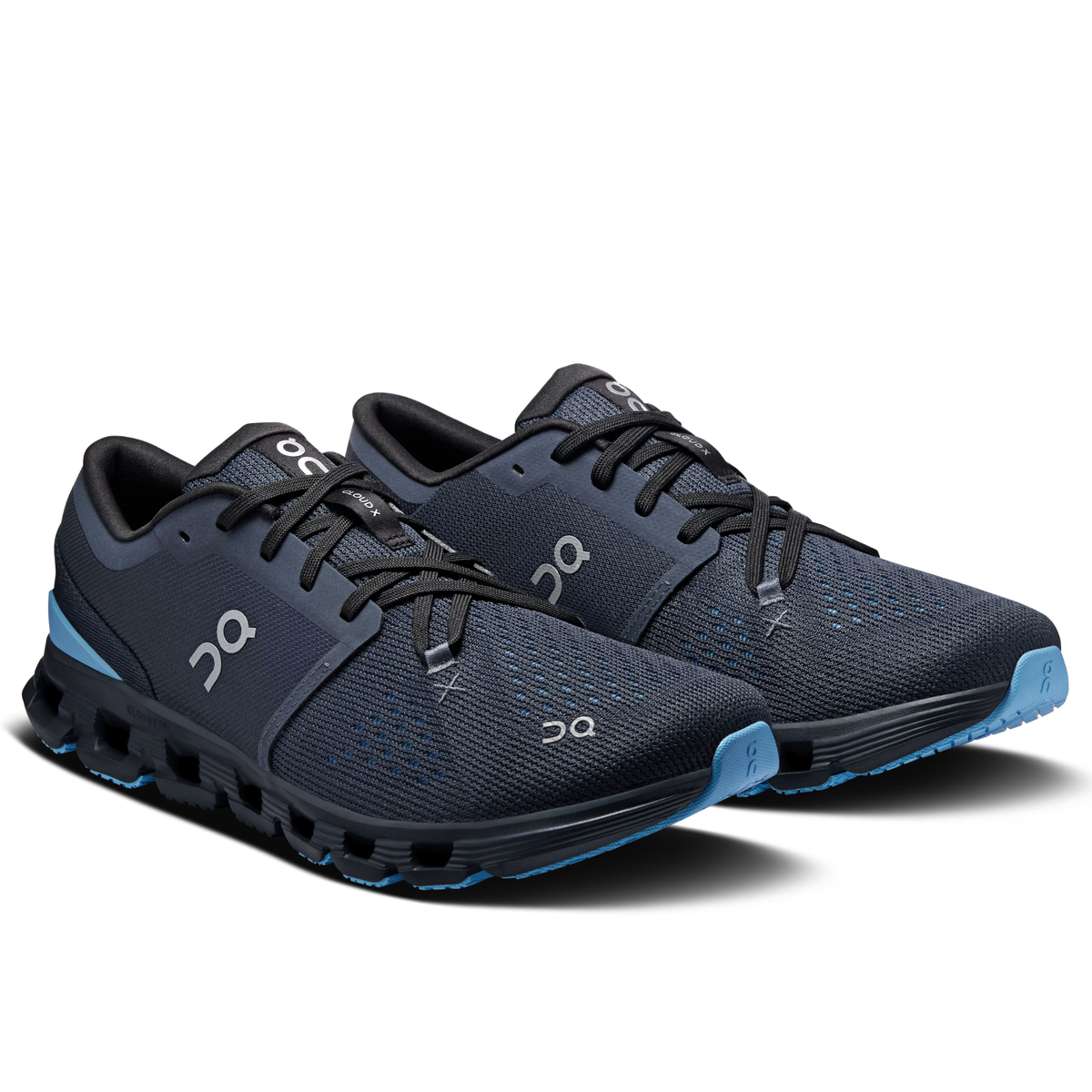 Cloud X4 Comfortable and Versatile Low Top Casual Running Shoes Black/Blue