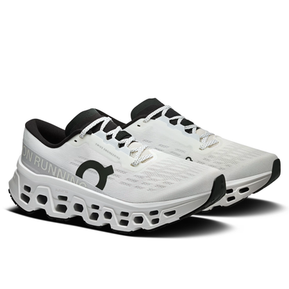 Cloudmonster Void New Men's and Women's Cushioning Casual Sports Shoes White/Black