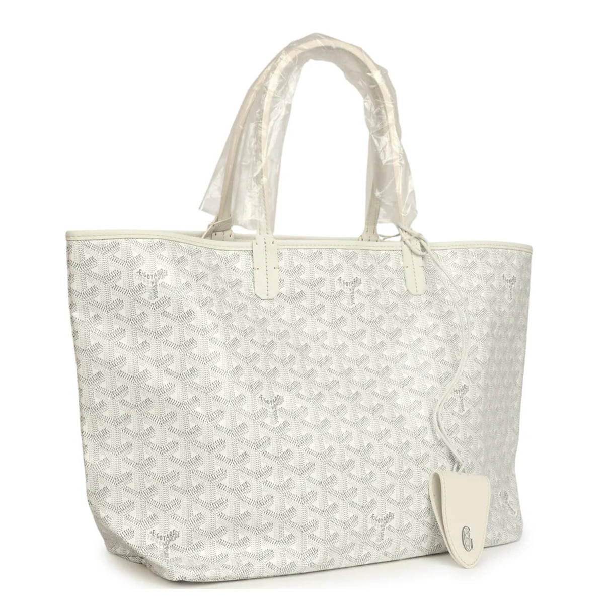 Goyard Saint Louis Tote GM White