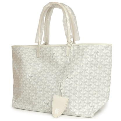Goyard Saint Louis Tote GM White