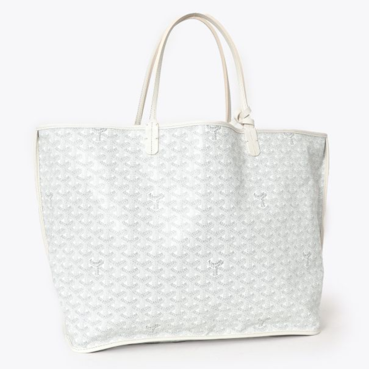 GOYARD SAINT LOUIS TOTE PM WHITE