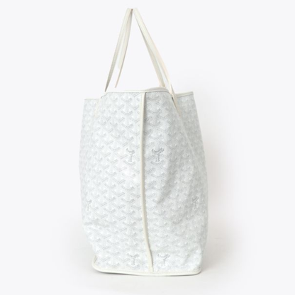 GOYARD SAINT LOUIS TOTE PM WHITE