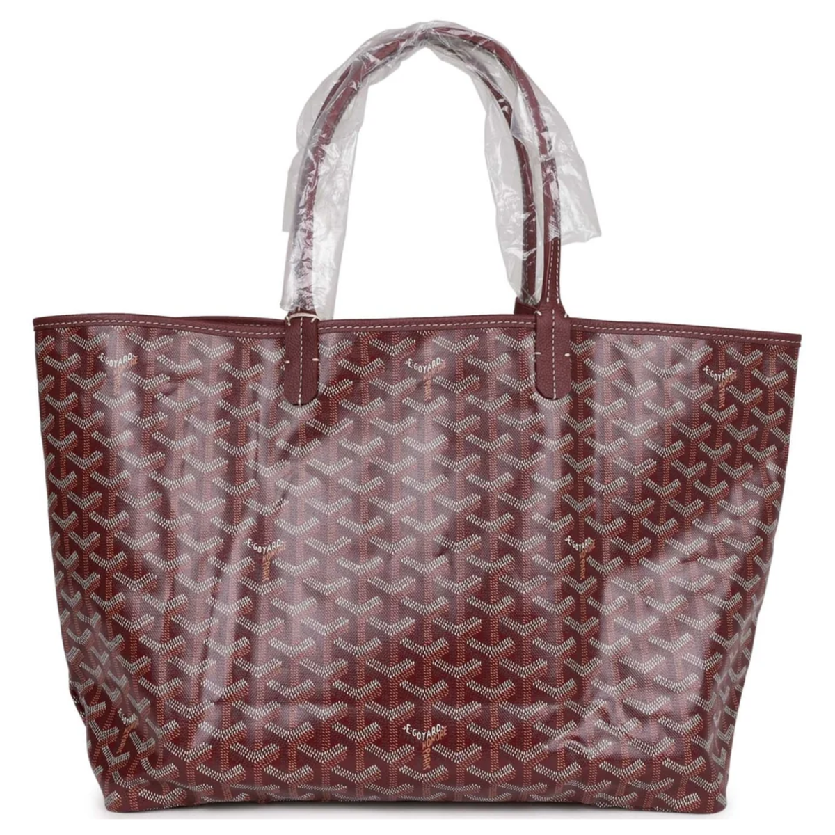 GOYARD SAINT LOUIS TOTE PM WINE RED